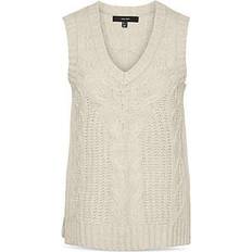 Vero Moda Briella Sweater Vest - Birch Detail