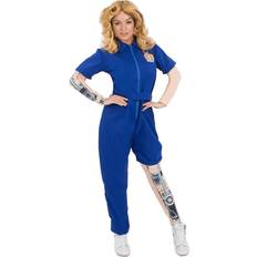 Orion Costumes Bionic Woman Jumpsuit 70's TV Fancy Dress Costume