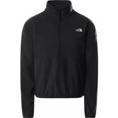 The North Face Women's TKA Glacier Cropped Sweater - TNF Black