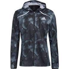 adidas Marathon Fast Graphic Jacket - Black/Black
