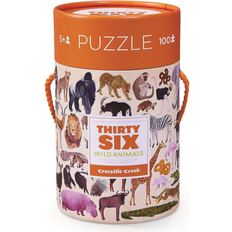 Crocodile Creek Thirty Six Wild Animals 100 Pieces