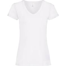 Women's Value Fitted V-Neck Short Sleeve Casual T-shirt - Snow