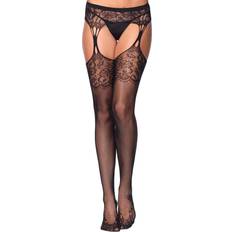 Crotchless Lace Tights