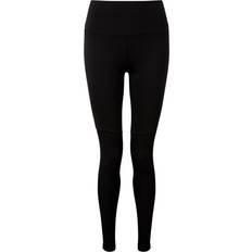 Tridri Rib Knit Contrast Bottom Leggings Women - Black