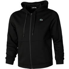 Lacoste Sport Mesh Panels Hoodie - Black