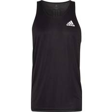 Adidas Own The Run Singlet Men - Black/Reflective Silver