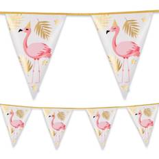 Boland Guirlande Fanions Flamant Rose