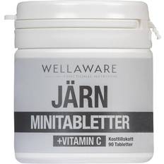 Vitaminer & Kosttilskud WellAware Järn och Vitamin C minitabletter 90 st