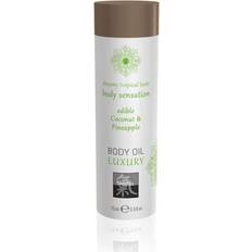 Shiatsu Luxury Body Oil Edible Coconut & Pineapple Trasparente