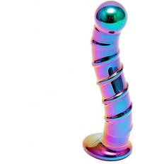 Sensual Multi Coloured Glass Nikita Dildo
