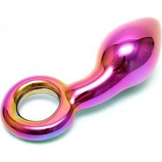 Rimba Sensual Multi Coloured Glass Kaleigh Dildo