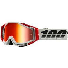 100 goggles 100% Racecraft Goggles with Red Mirror Lens