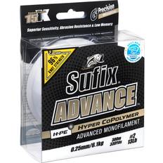 Nylon lines Fishing Lines Sufix Advance 150 Line 0.250 mm Clear