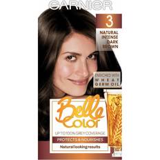 Garnier Hair Dyes & Colour Treatments Garnier Belle Color #3 Natural Intense Dark Brown