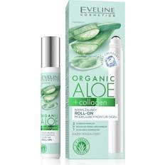 Eveline Cosmetics Cure del viso Eveline Cosmetics Organic Aloe+Collagen Moisturizing Eye Contour Crema 15 ml 15ml