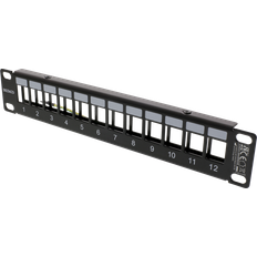 Deltaco Ukategoriseret Deltaco Patchpanel 12 Porte