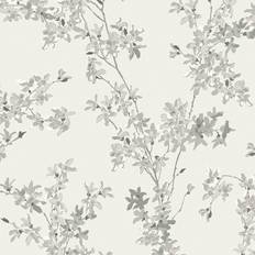 Non woven tapeter på rea Laura Ashley Tapet Forsythia Steel