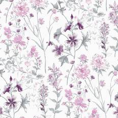Laura Ashley Tapet Wild Meadow Pale Iris