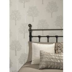 Albany Opus Vinyl Ornella Wallpaper Grey