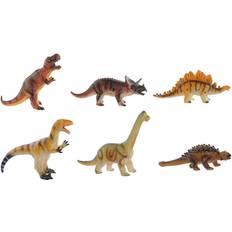 Peluches Dkd Home Decor Dinosaur Soft (6 pcs)