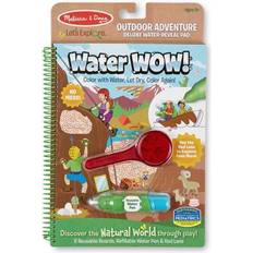 Barato Libros para Colorear Melissa & Doug 40821 Let's Explore Deluxe Water Reveal pad-Outdoor Adventure Pretend Play 3 Gift for Boy or Girl