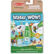 Plástico Libros para Colorear Melissa & Doug 40820 Let's Explore Water Reveal-Seasons Pretend Play 3 Gift for Boy or Girl