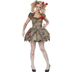 Vegaoo California Costumes 01585XL Voodoo Dolly Doll Adult-Sized Costume, Tan, XL