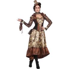 Wilbers Karnaval Steampunk Skønhed Kostume