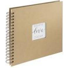 Brun Scrapbog Hama Craft Spiral-Album 28x24 40