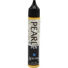 3d pen farver Schjerning Pearl Pen, Gul, Væske, 3D effekt, 28 ml, 1 stk