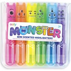 Ooly Överstrykningspennor med doft Mini-Monsters (6 st, Ooly)