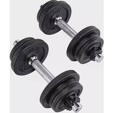 Body Sculpture 20 Kg Cast Iron Combo Dumbbell Set