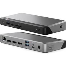 DX3 USB C/USB A/3.5mm - RJ45/3DisplayPort/2USB A/USB C/3.5mm Adapter