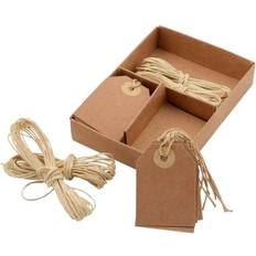 Brun Gavemærker DAY Gift Tags Manila 10-pack