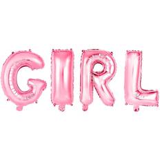 Globos Globo De Foil GIRL Rosa 41 cm