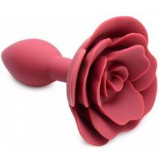 Rose plug Master Series Silicone Anal Plug With Rose