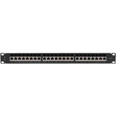 Lanberg PPS7-1024-B patch panel 1U 19"