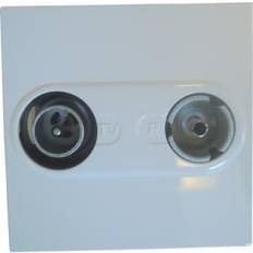 Legrand Tv-r Stik Han/hun 9,52 Mm Hvid