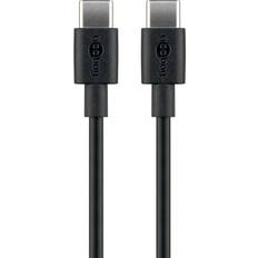 Goobay USB C-USB C - USB-kabel Kablar Goobay USB C-USB C 2.0 1m