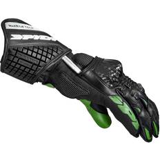 Green Motorcycle Gloves Spidi Carbo 5