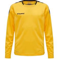 Hummel Authentic Poly Long Sleeve Jersey Kids - Yellow/Black