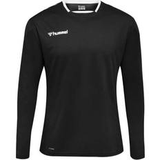 Hummel Authentic Poly Long Sleeve Jersey Kids - Black/White