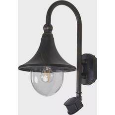 Brown Wall Lamps Lindby Daphne with Sensor Wall light