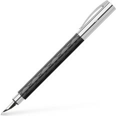 Black Fountain Pens Faber-Castell Ambition Rhombus Fountain Pen M Black