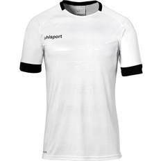 Uhlsport Division II Short Sleeve Jersey Kids - White/Black