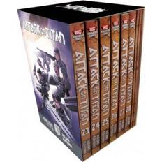 Attack on titan season manga box set Attack on Titan The Final Season Part 1 Manga Box Set (Hæftet, 2021)