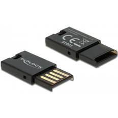 Billig microSDXC Hukommelseskortlæser Deltaco Micro-USB OTG Card Reader + USB (91603)