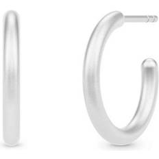 Julie Sandlau Classic Medium Hoops - Silver