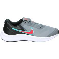 Nike Star Runner 3 GS - Smoke Grey/Siren Red