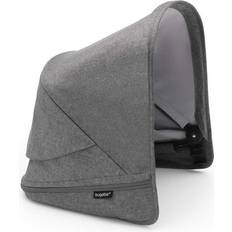 Grigio Parti del passeggino Bugaboo Cappottina Parasole Donkey 5 Midnight Black Nero